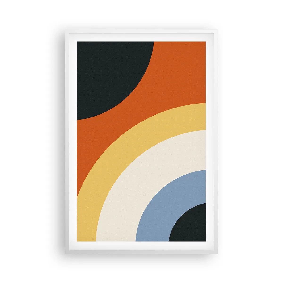 Poster in een witte lijst - Naar mezelf toe - 61x91 cm
