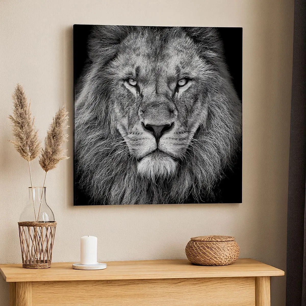 Schilderen op canvas - In een kroningskleed - 30x30 cm