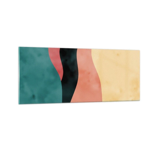 Schilderen op glas - Conforme non-conformiteit - 100x40 cm
