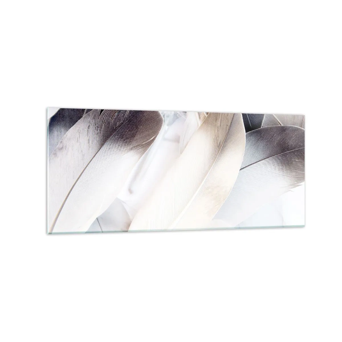 Schilderen op glas - Bijna engelachtig - 120x50 cm