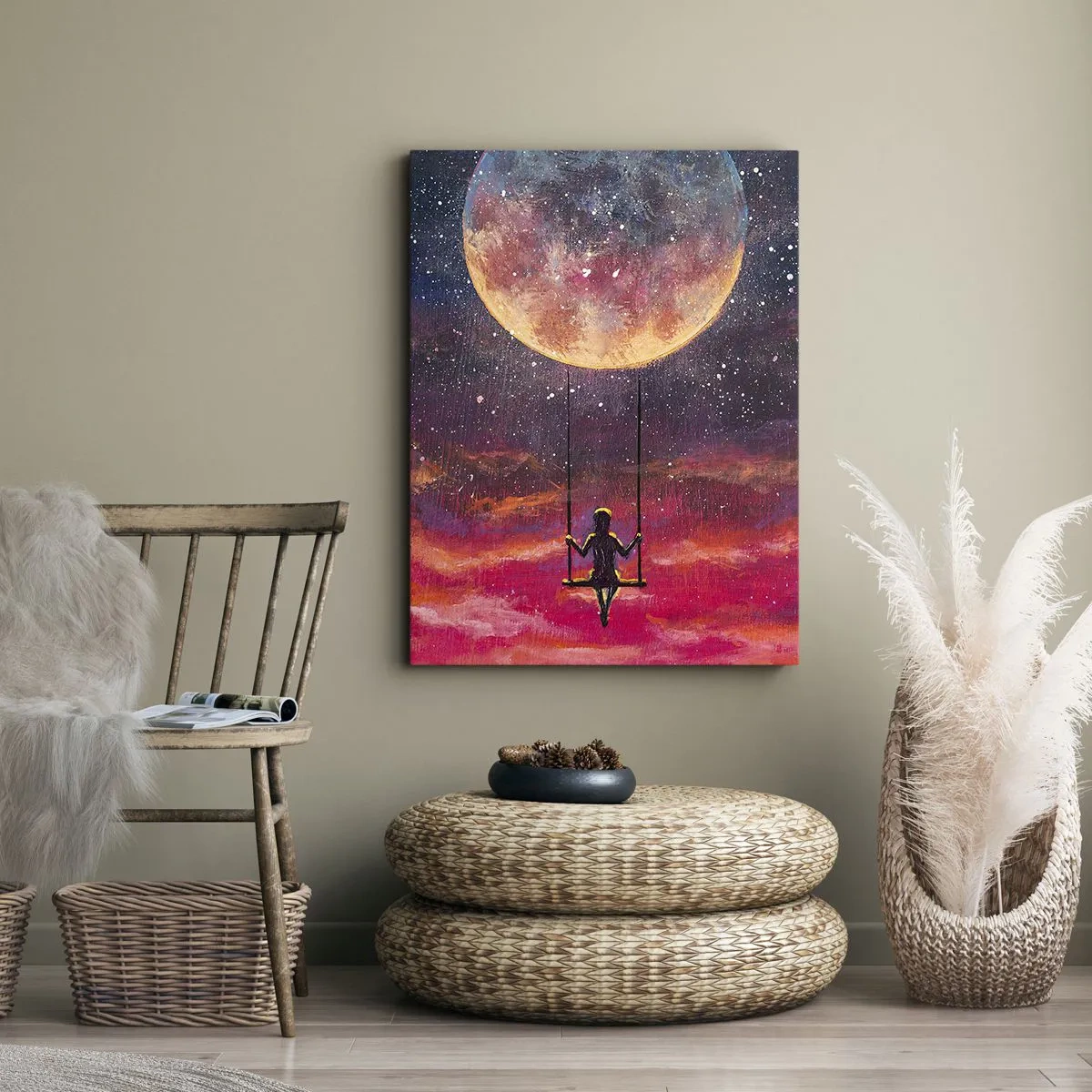 Schilderen op canvas - Droom - 50x70 cm