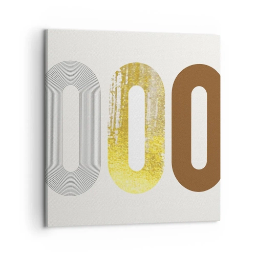 Schilderen op canvas - Oooo! - 50x50 cm