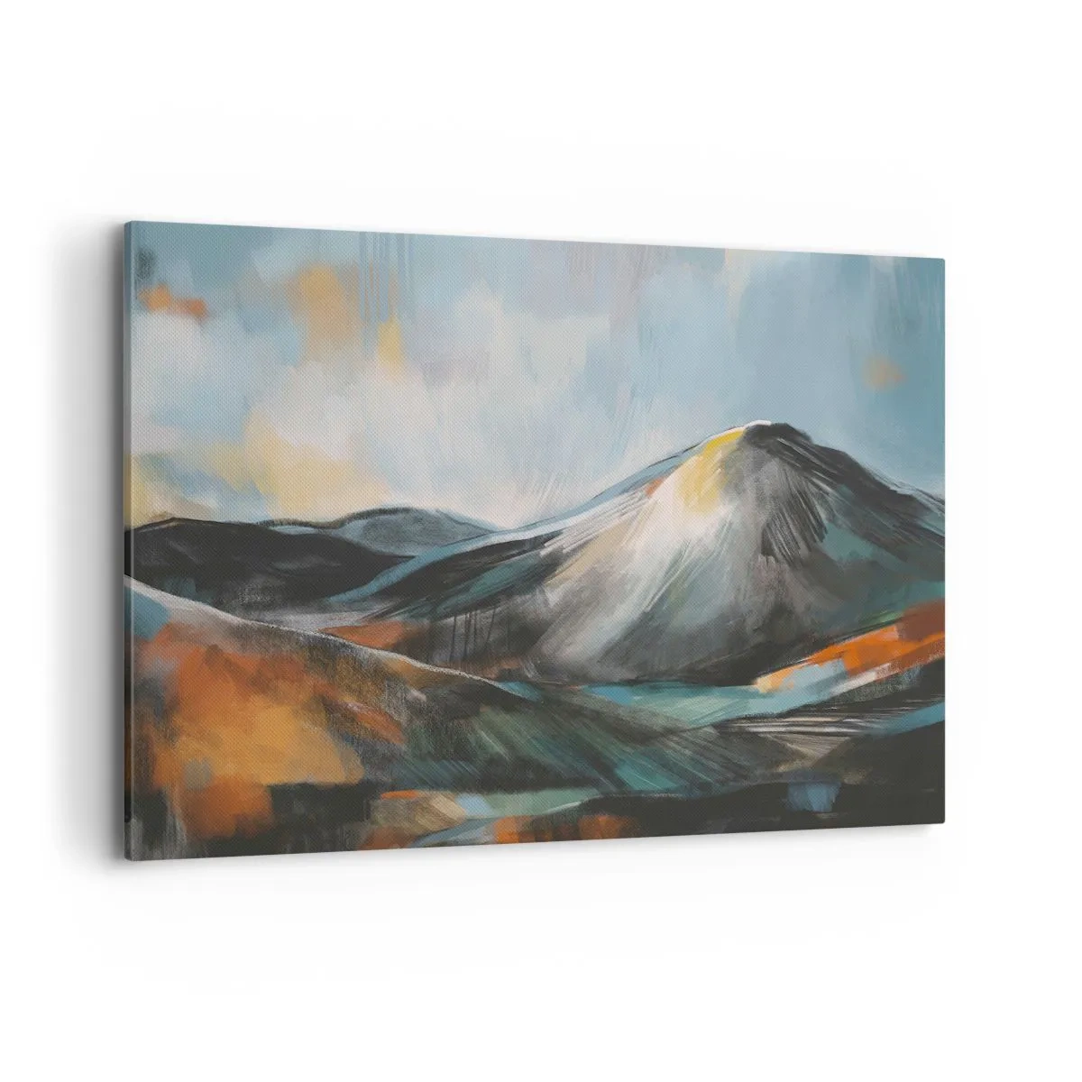 Schilderen op canvas - Ruw en prachtig - 120x80 cm
