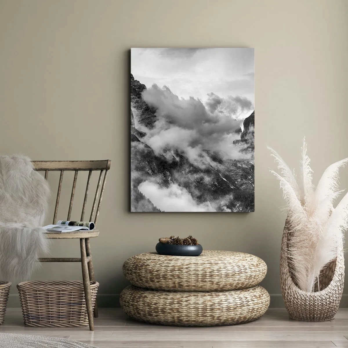Schilderen op canvas - Mooi en wreed - 50x70 cm
