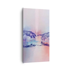 Schilderen op canvas - Goddelijke levensvonk - 65x120 cm