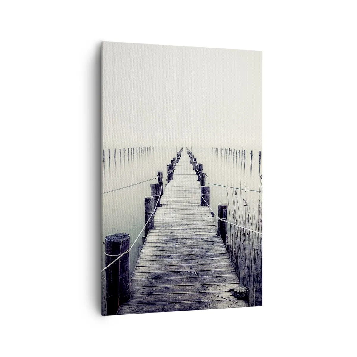 Schilderen op canvas - Dompel jezelf onder in vrede - 80x120 cm