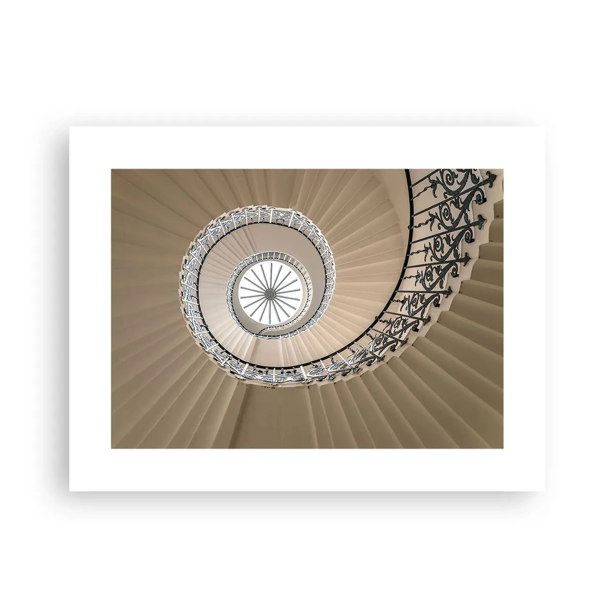 Poster - Binnenin de schaal - 40x30 cm