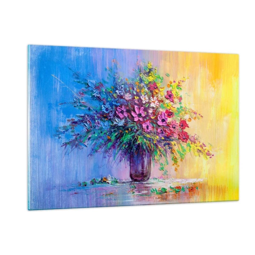 Schilderen op glas - Schenking van de wei - 120x80 cm