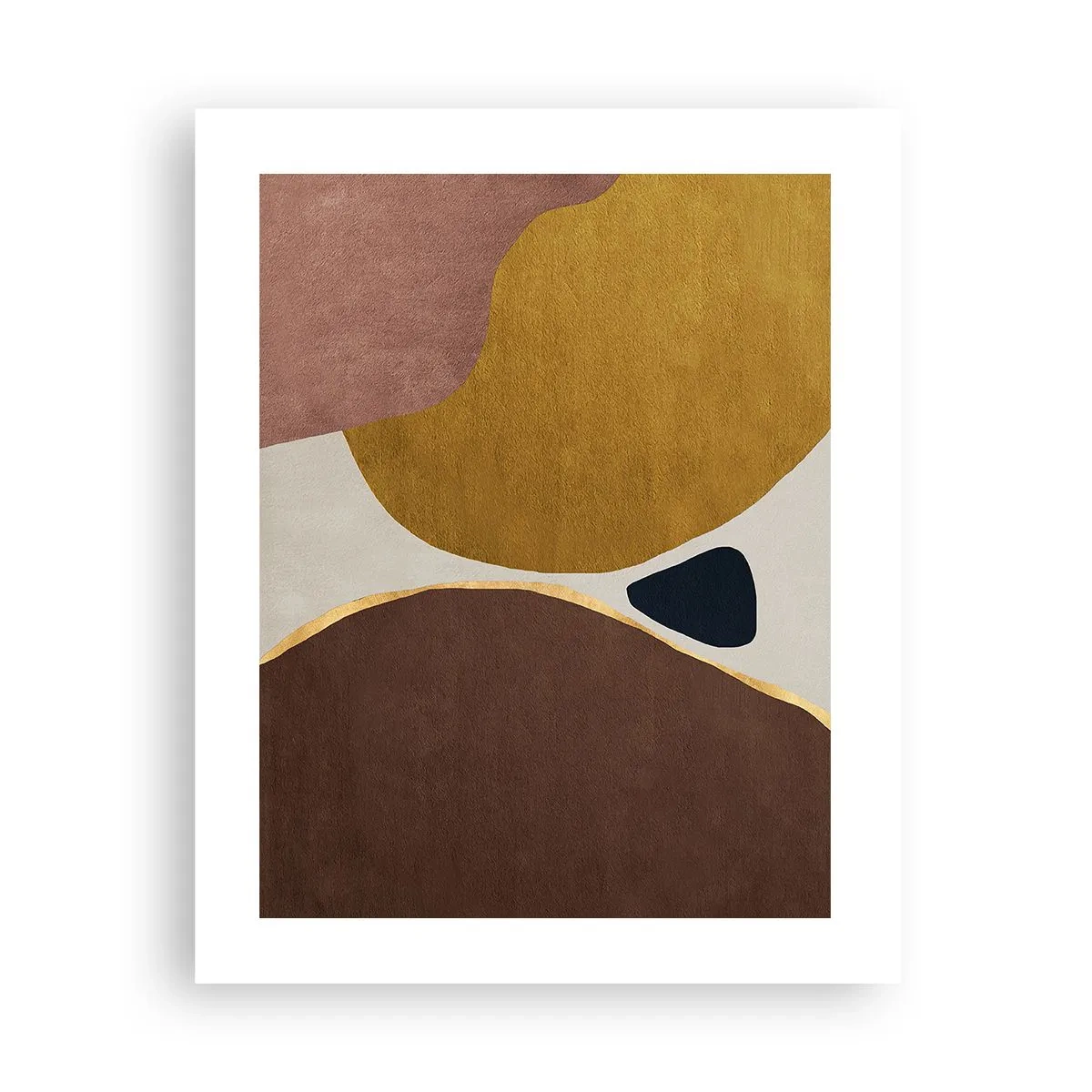 Poster - Abstractie – een plek in de ruimte - 40x50 cm