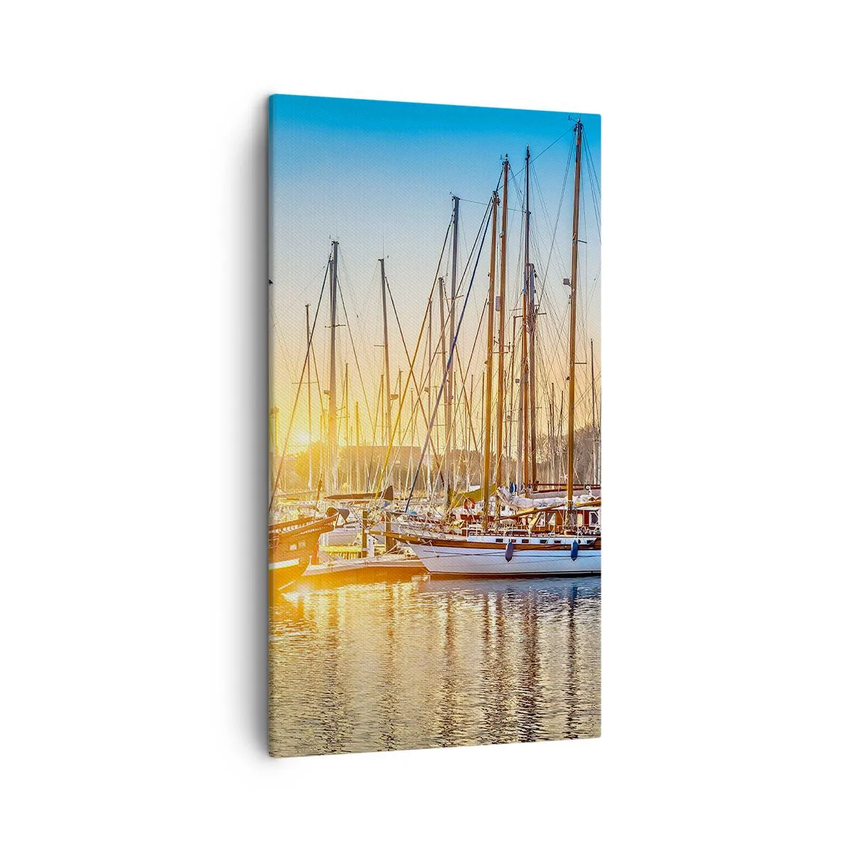 Schilderen op canvas - De wind moet ook slapen - 45x80 cm