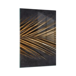 Schilderen op glas - Het goud van de tropen - 70x100 cm