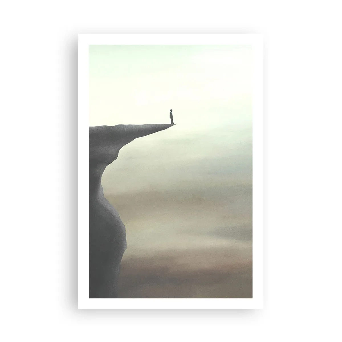 Poster - Omhoog, natuurlijk! - 61x91 cm