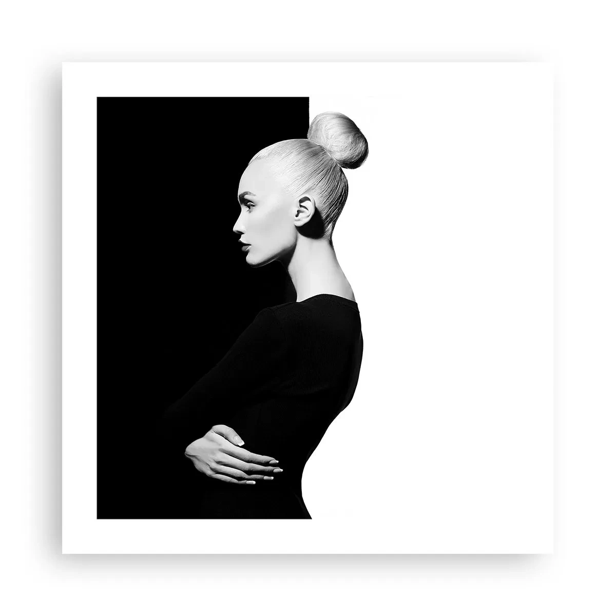 Poster - Gewoon een vrouw - 50x50 cm