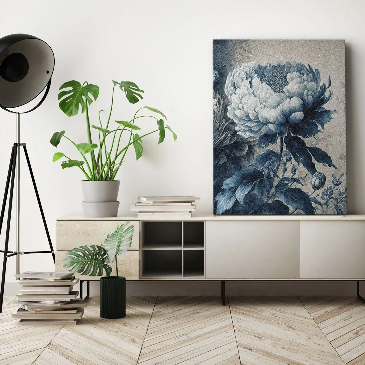 Schilderen op canvas - Bij elkaar passend paar - 50x70 cm