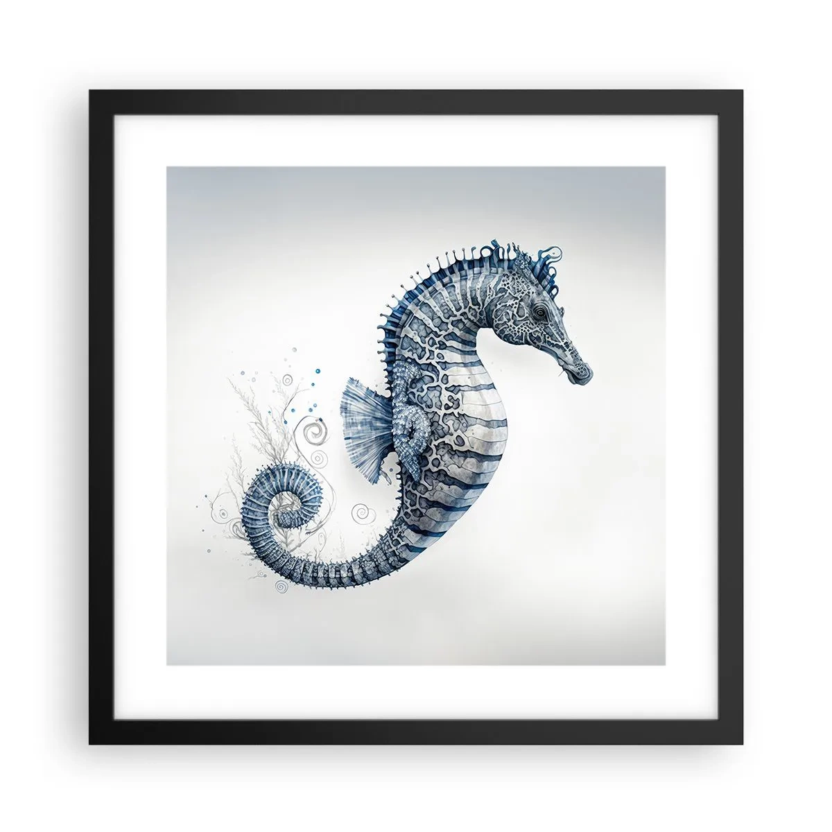 Poster in een zwarte lijst - Een subtiele grap van de natuur - 40x40 cm