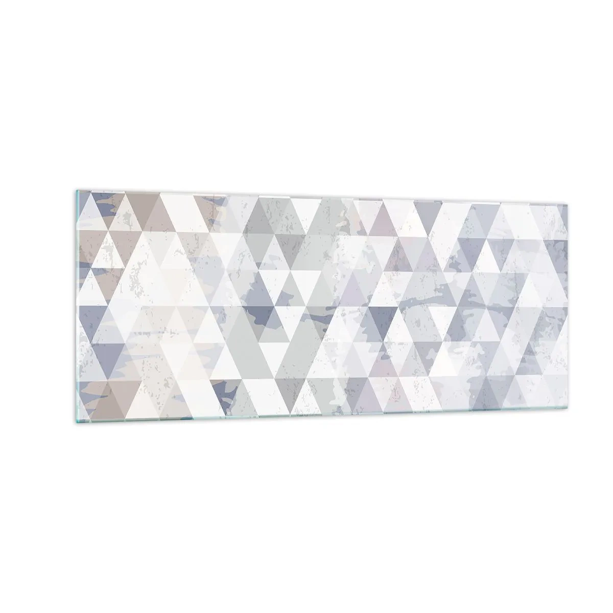 Schilderen op glas - In ritme op drie - 100x40 cm