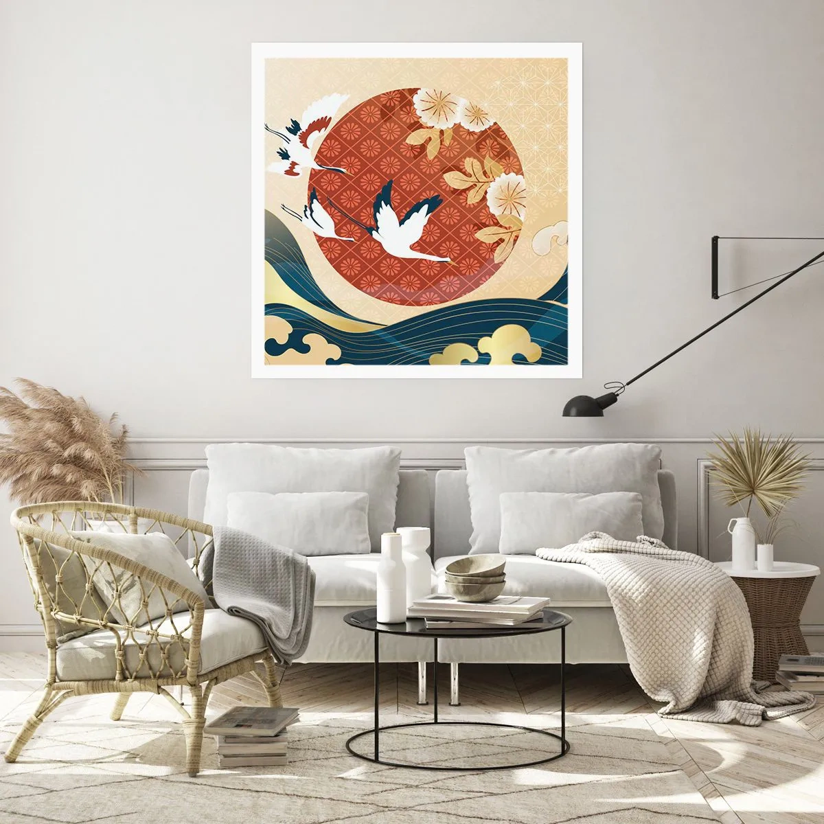 Poster - Japans sprookje - 40x40 cm