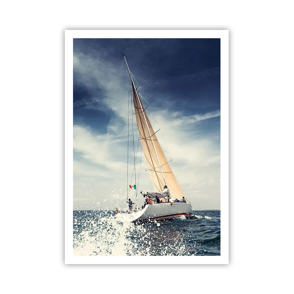 Poster - Ze halen ons niet in! - 70x100 cm