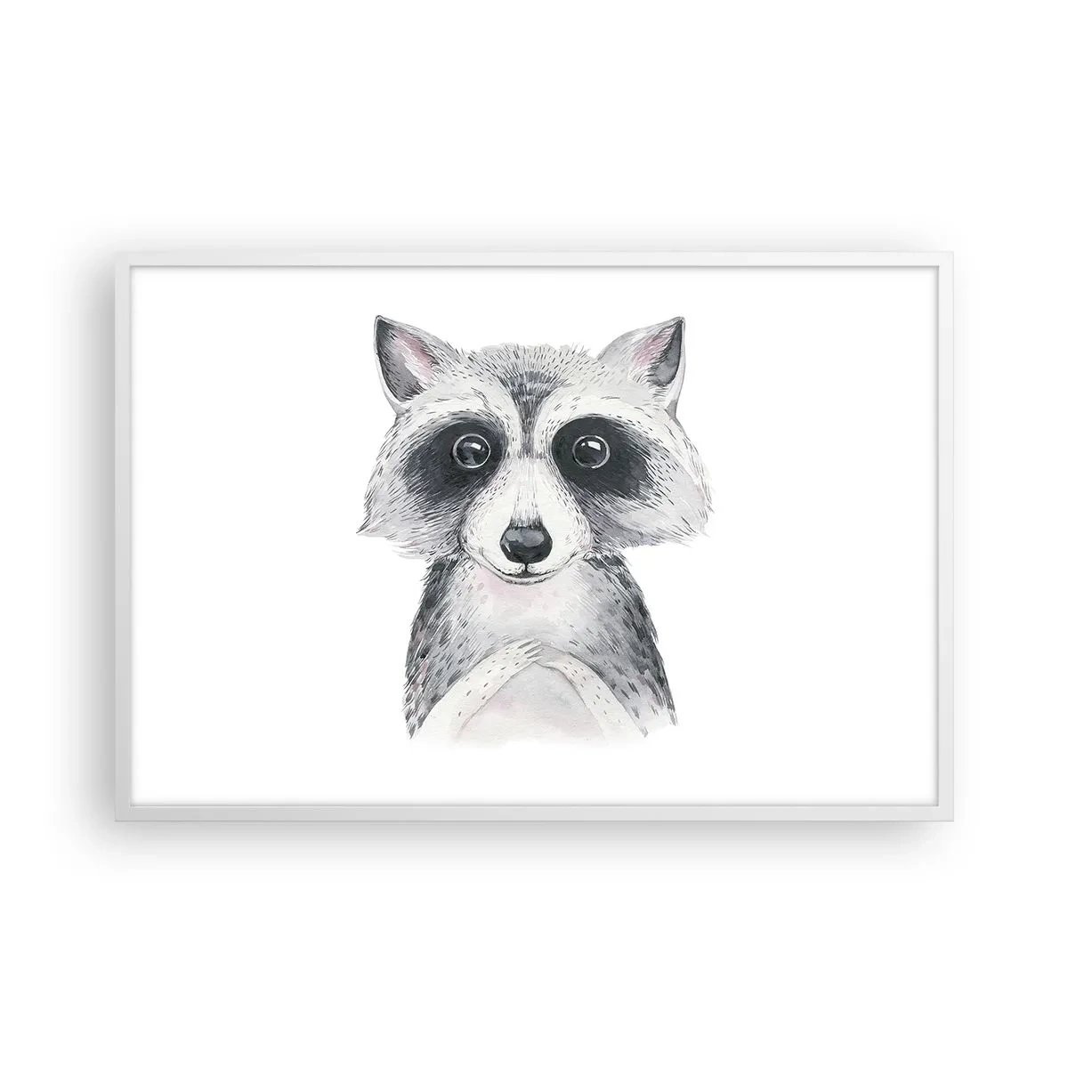 Poster in een witte lijst - Een moment om te verhuizen - 91x61 cm