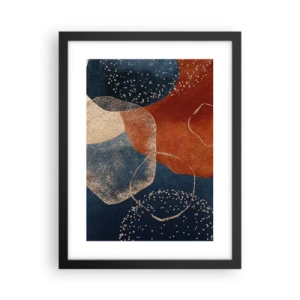 Poster in een zwarte lijst - De lichtheid van het zijn - 30x40 cm