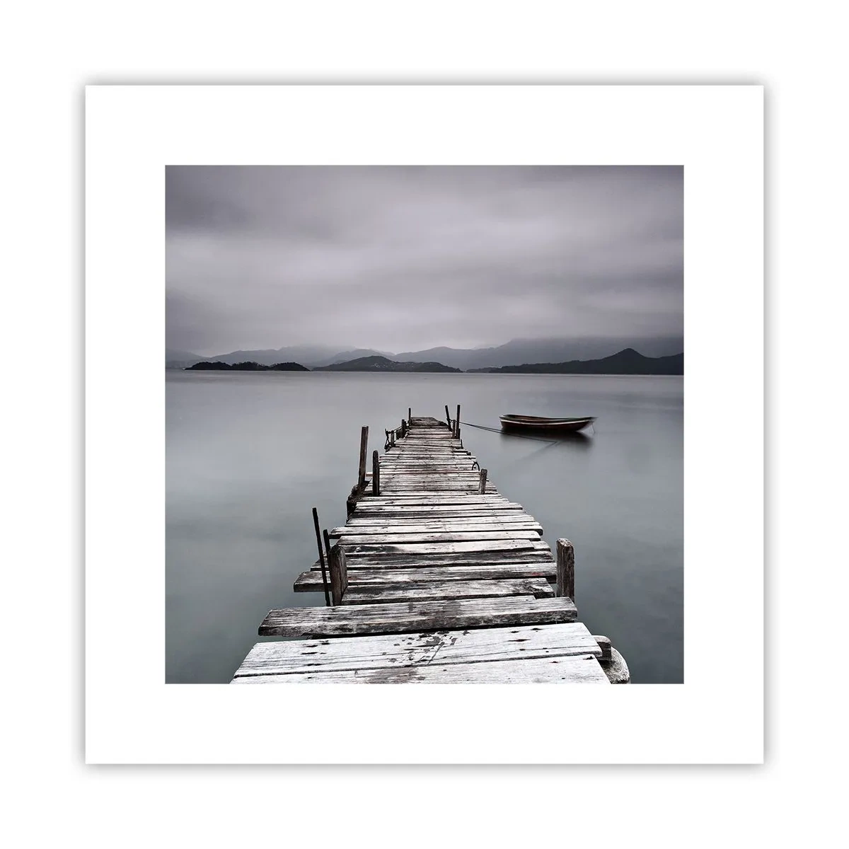 Poster - Je kunt morgen gaan - 30x30 cm
