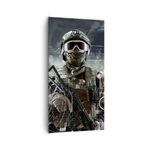 Schilderen op canvas - Macht tot een macht verheven - 65x120 cm