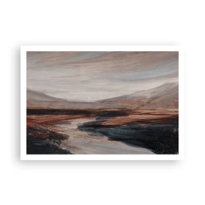 Poster - Een rustige vallei - 100x70 cm