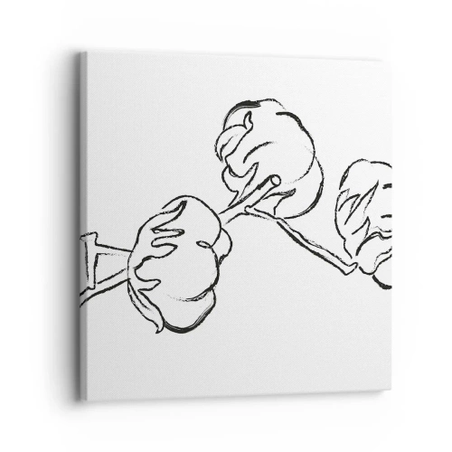 Schilderen op canvas - Katoen dons - 30x30 cm