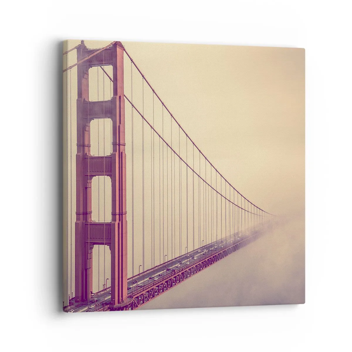 Schilderen op canvas - Tussen hemel en aarde - 40x40 cm