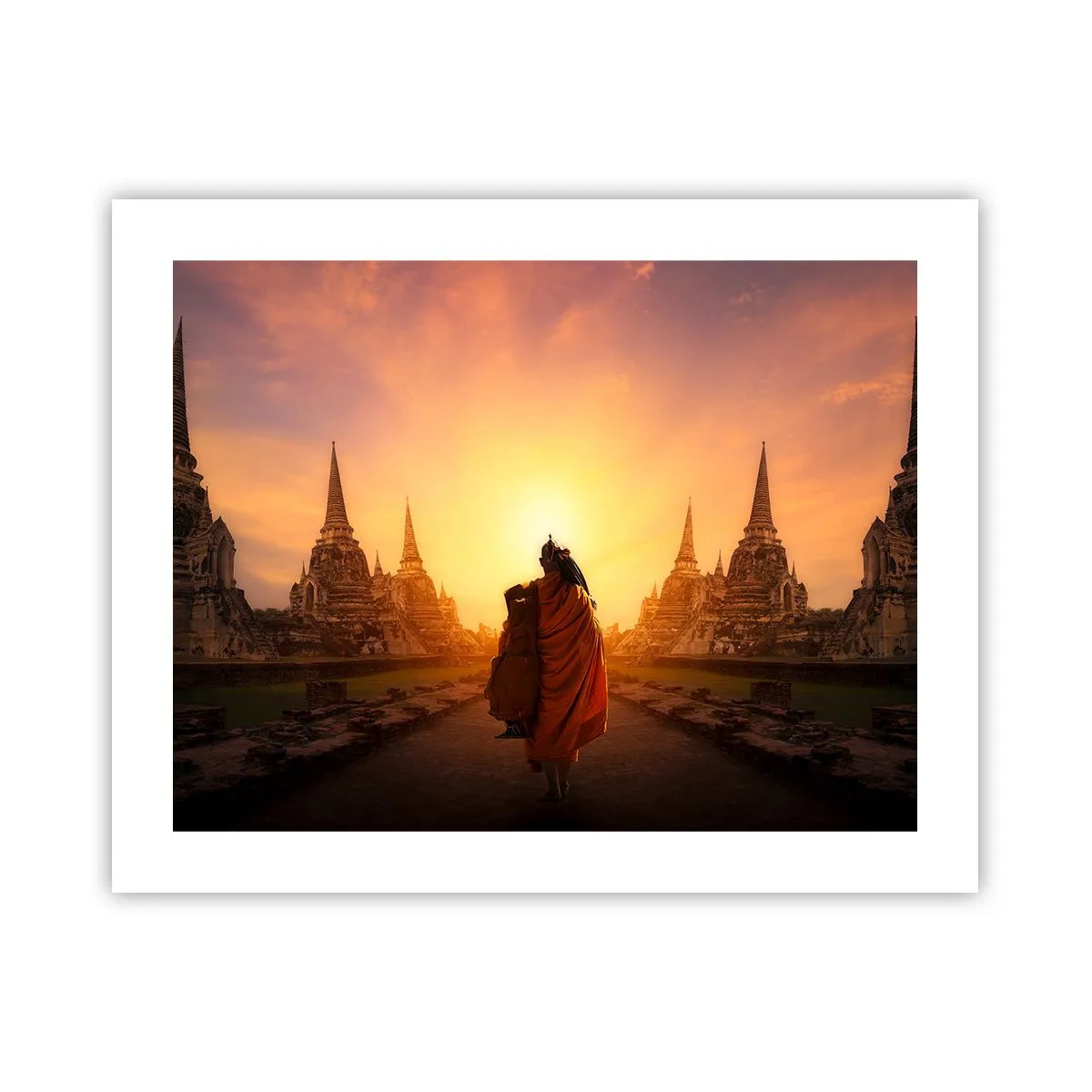 Poster - In vrede voor de eeuwigheid - 50x40 cm