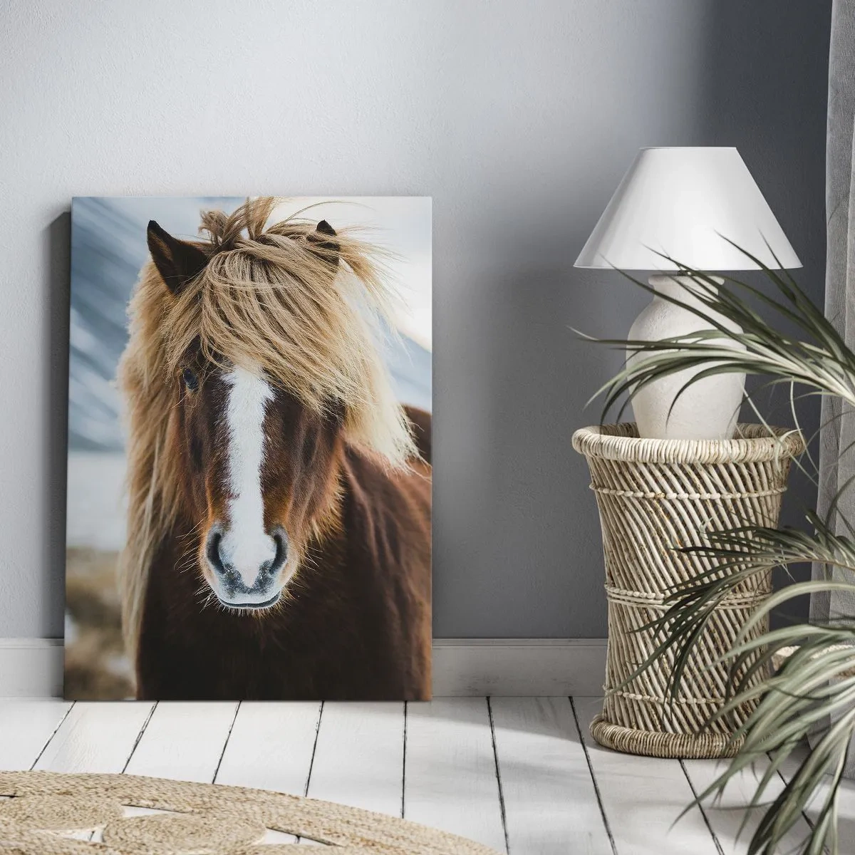 Schilderen op canvas - Voel jij je vrij? - 55x100 cm