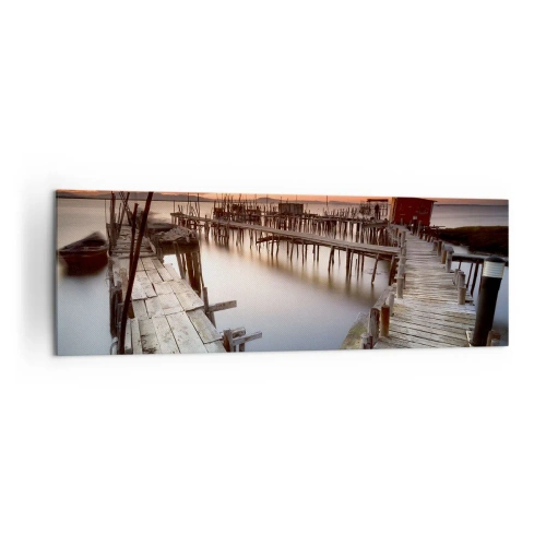 Schilderen op canvas - Authentiek, geen toeristendummy? - 160x50 cm