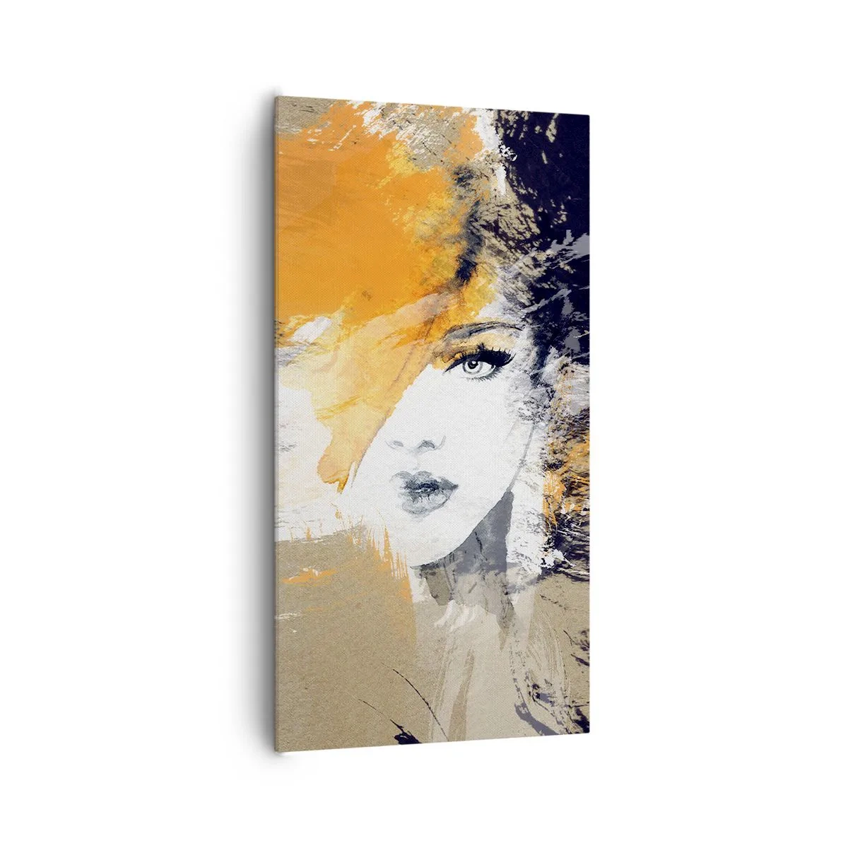 Schilderen op canvas - En er is licht - 65x120 cm