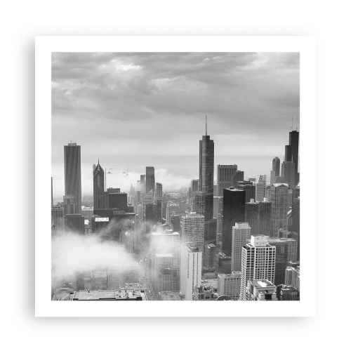 Poster - Amerikaans landschap - 60x60 cm