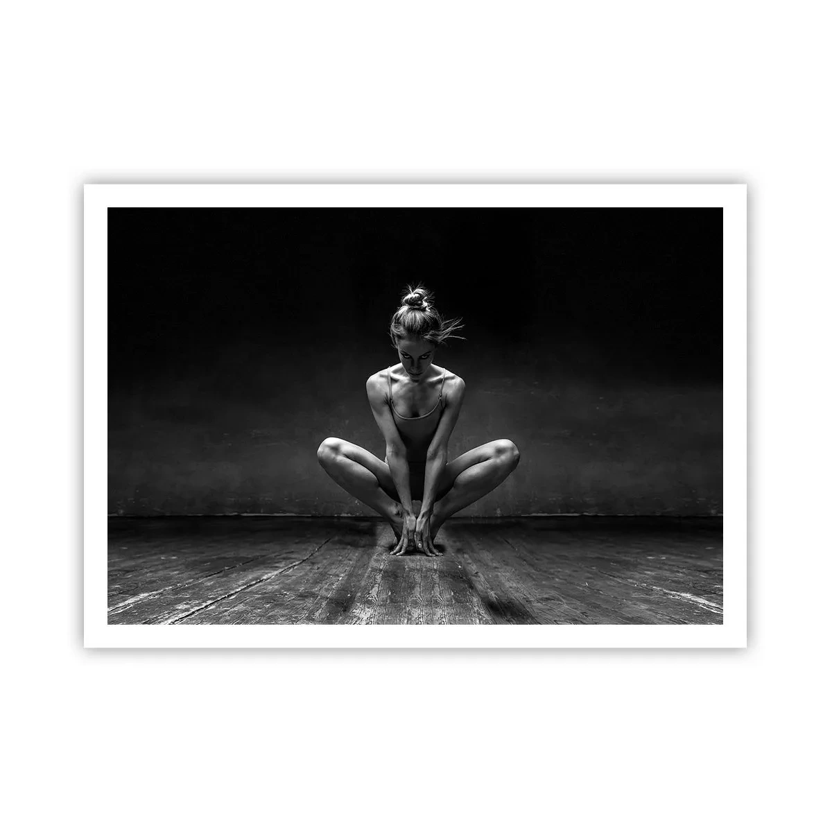 Poster - Concentratie van dansenergie - 100x70 cm