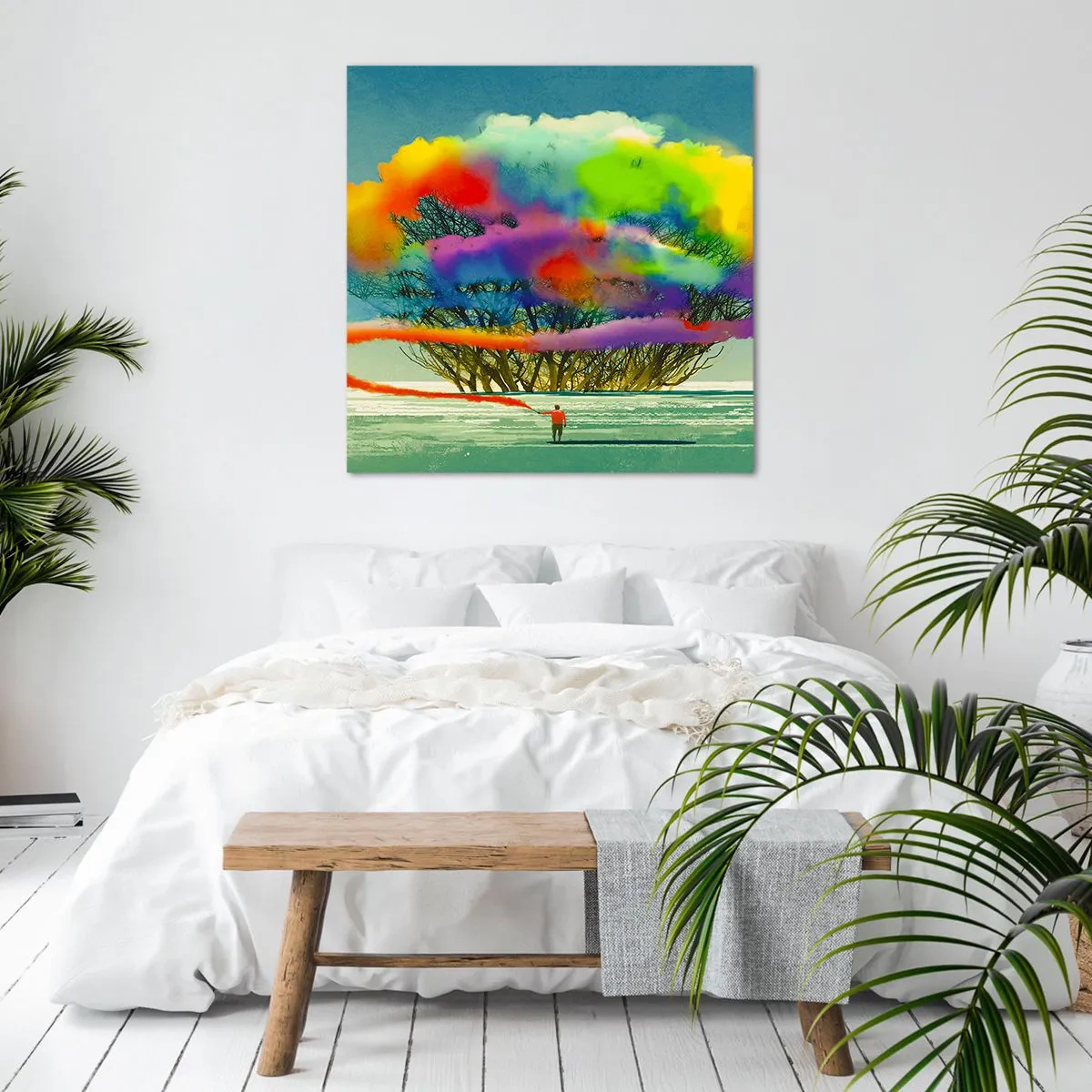 Schilderen op canvas - Breng deze wereld tot leven - 50x50 cm