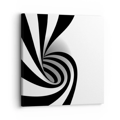 Schilderen op canvas - En toch draait het - 30x30 cm