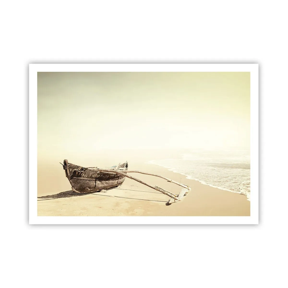 Poster - Geheugen van de Stille Zuidzee - 100x70 cm