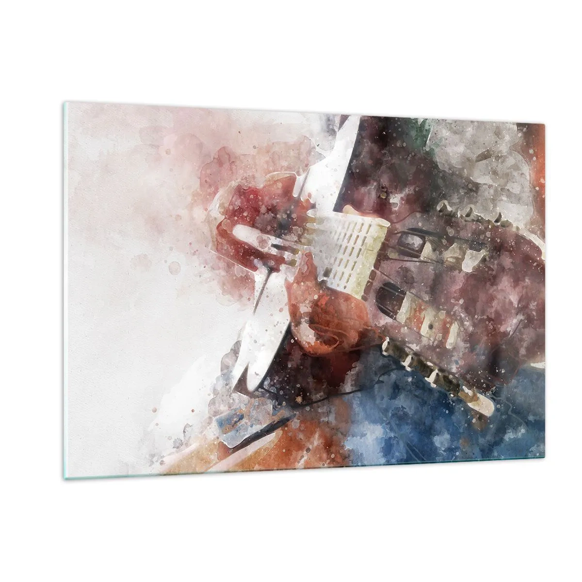 Schilderen op glas - En wat vind je ervan? - 120x80 cm