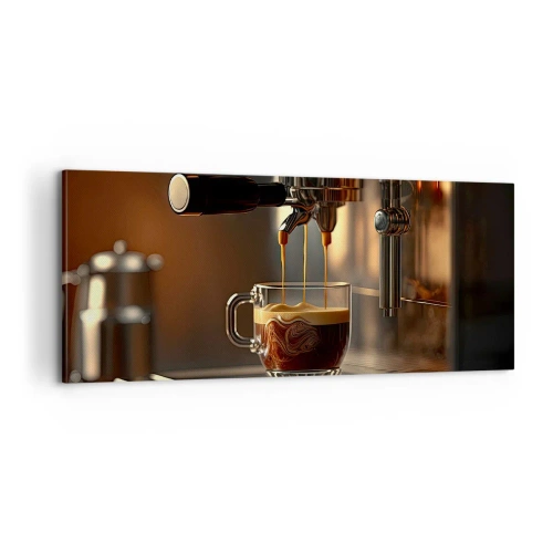 Schilderen op canvas - Een sensuele mix - 100x40 cm