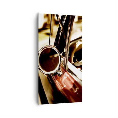 Schilderen op canvas - Een auto met een ziel - 65x120 cm