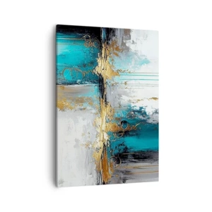 Schilderen op canvas - Alles vloeit - 50x70 cm