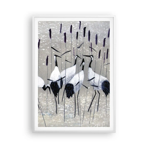 Poster in een witte lijst - Onder hun eigen - 70x100 cm