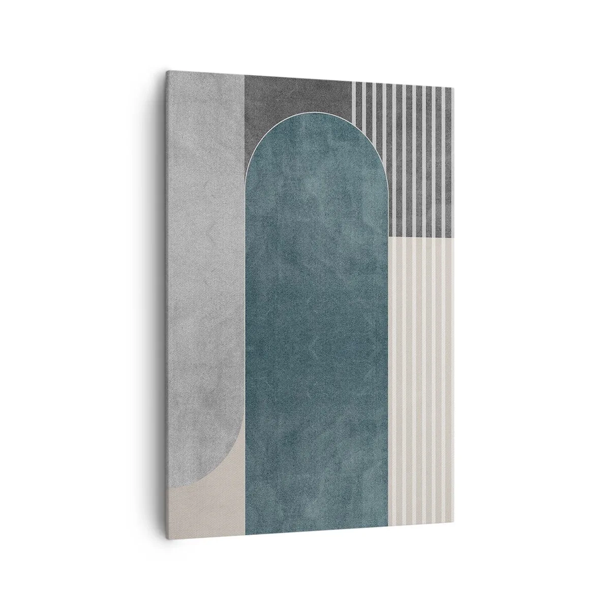 Schilderen op canvas - Compositie op niveau - 70x100 cm