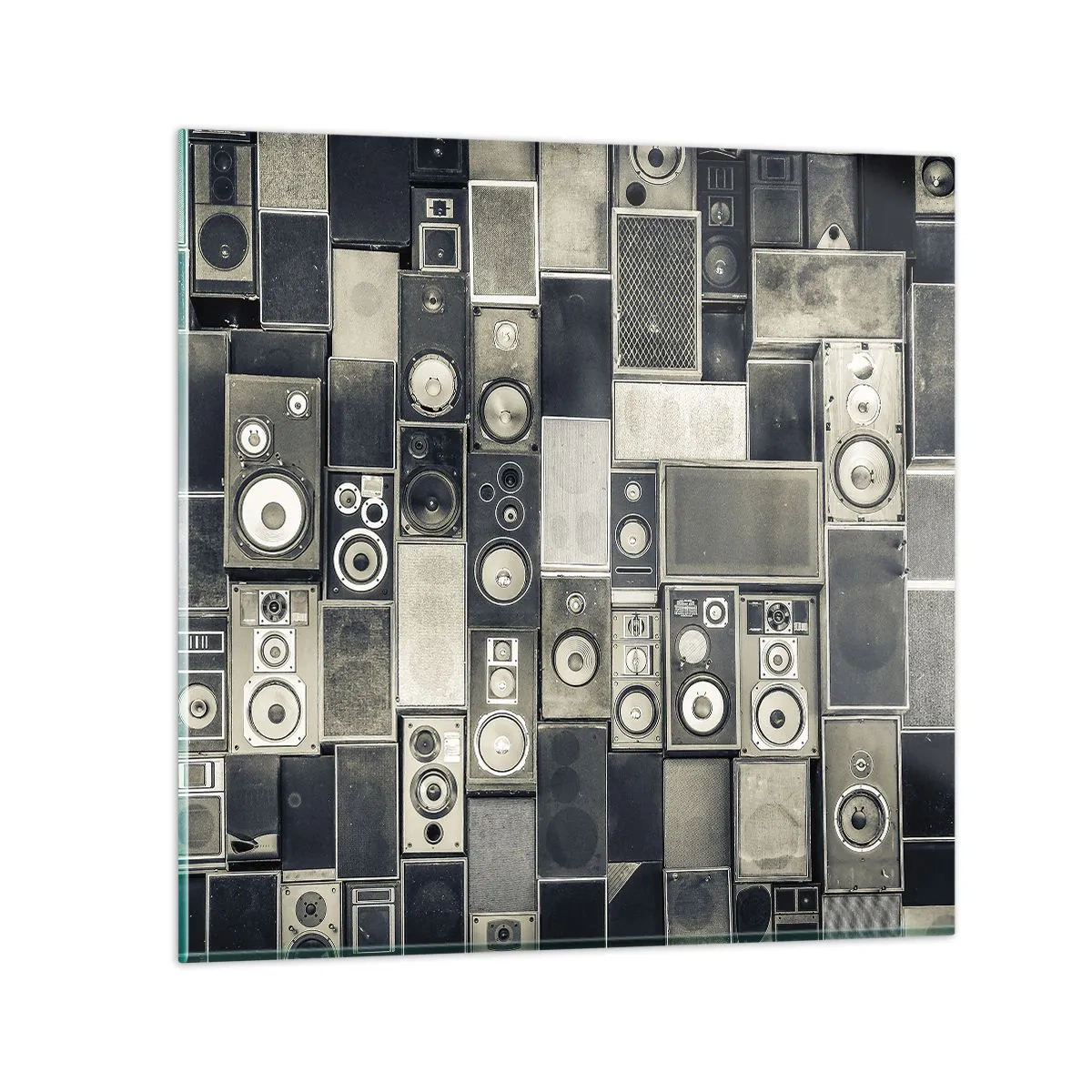 Schilderen op glas - En alles is goed - 60x60 cm