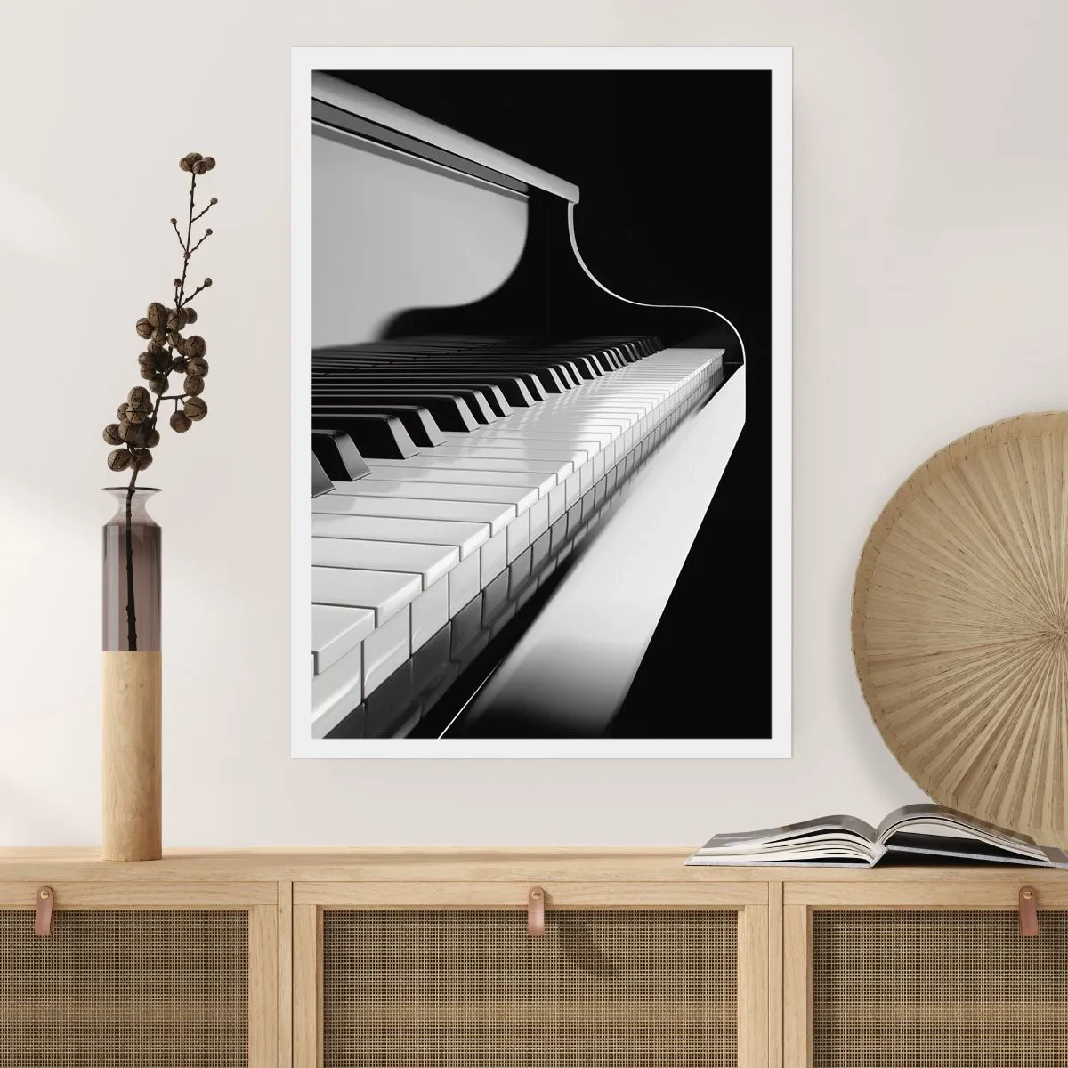 Poster - Harmonie van vormen en kleuren - 40x50 cm