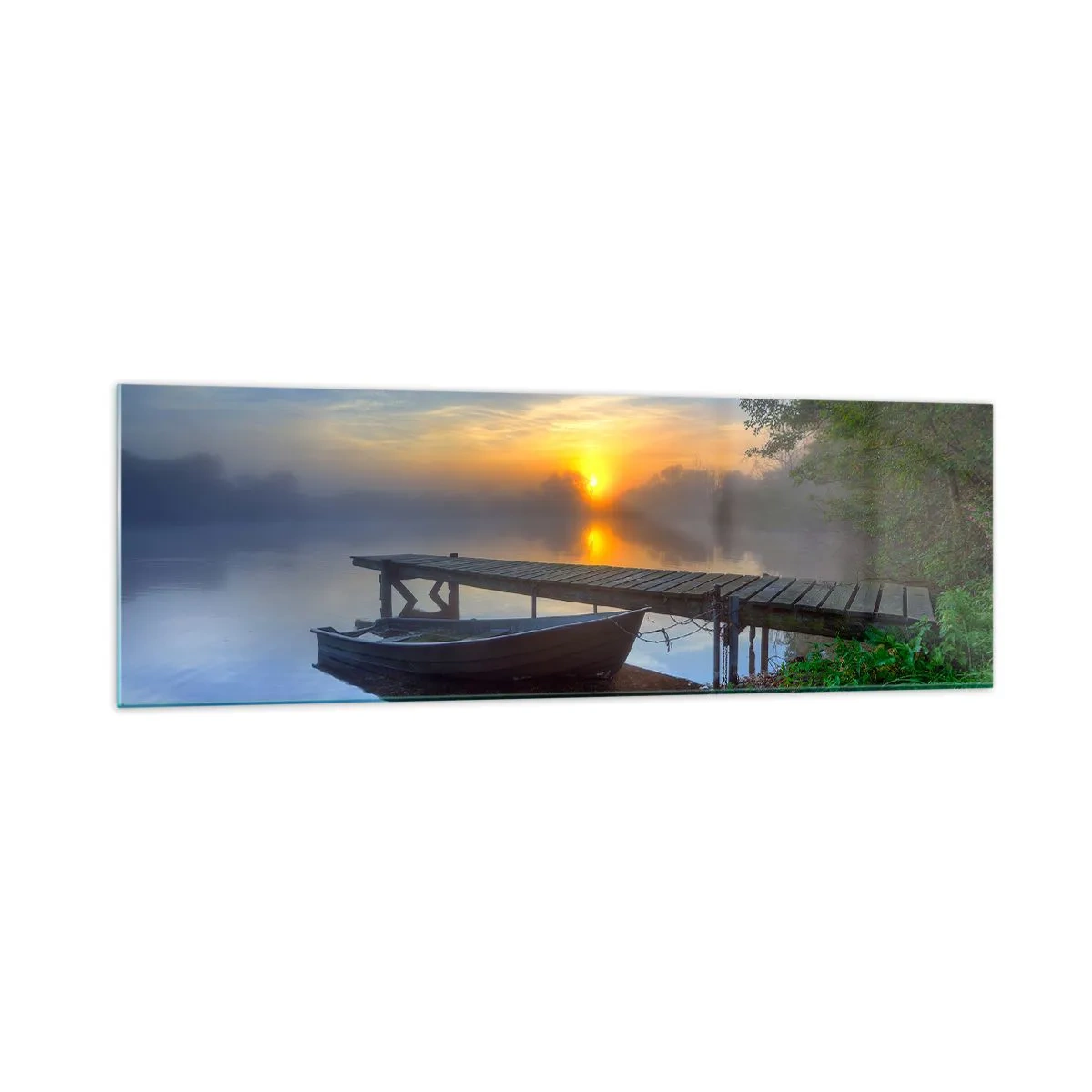 Schilderen op glas - Hoe gewoon verandert in magie - 160x50 cm