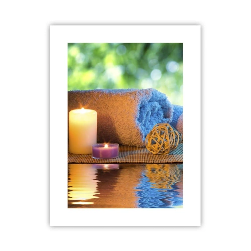 Poster - Tijd voor het lichaam - 30x40 cm