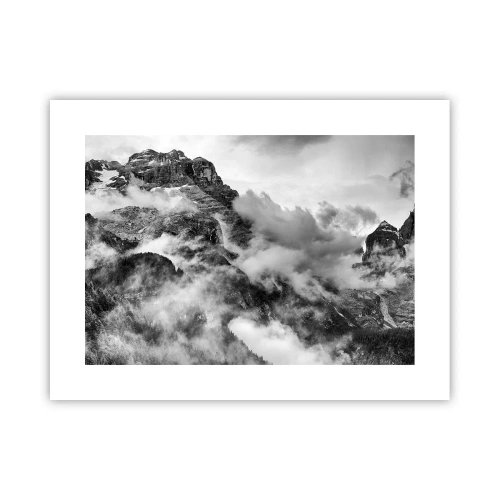 Poster - Mooi en wreed - 40x30 cm