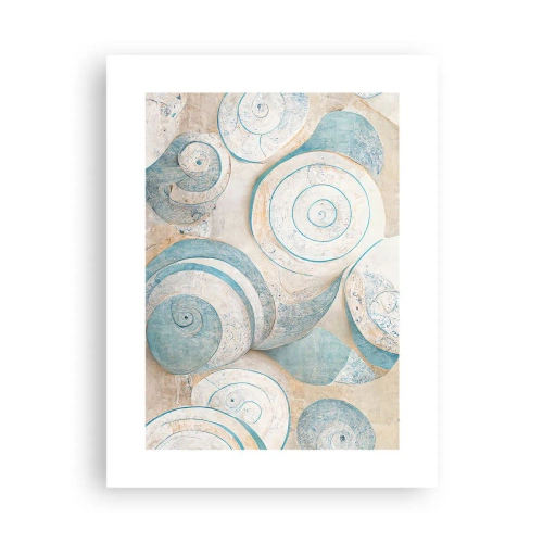 Poster - Wat zit er in de schelp? - 30x40 cm